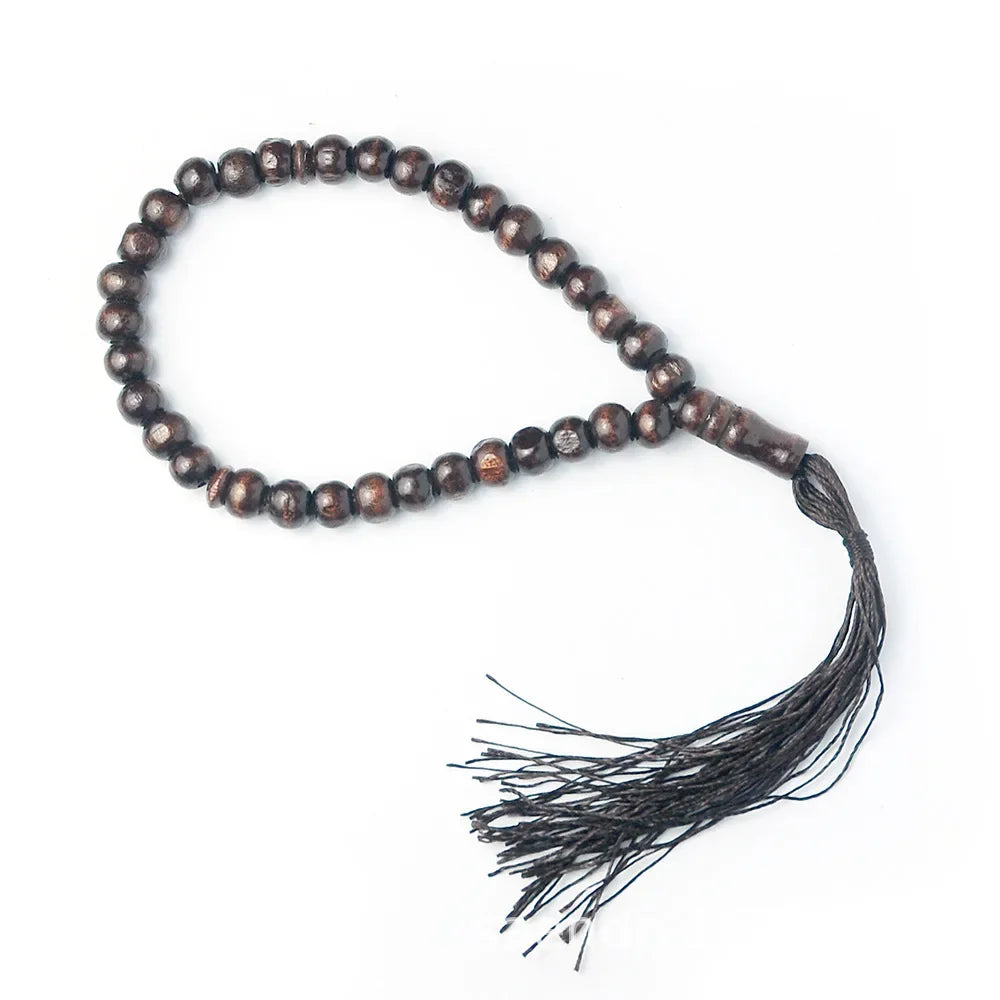 Wood Tasbih Prayer Beads