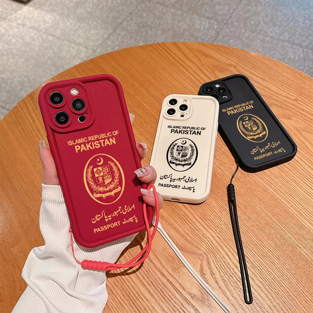 Pakistan Passport iPhone Case