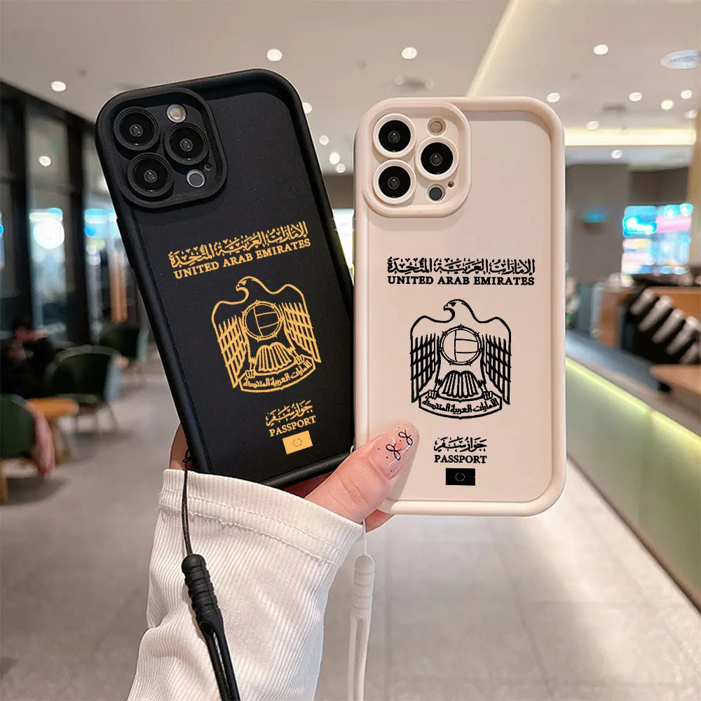 UAE Passport iPhone Case