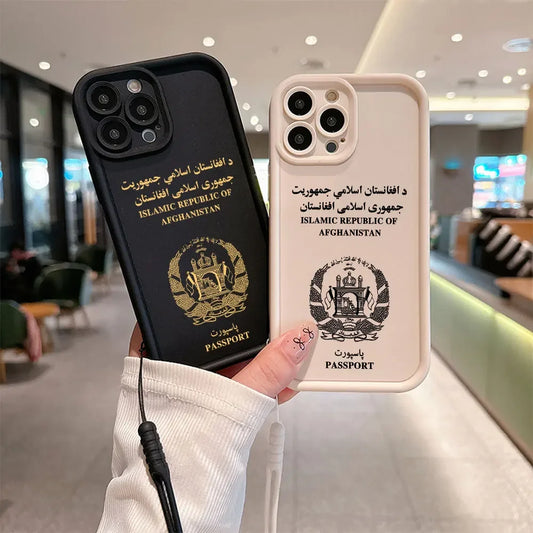 Afghanistan Passport iPhone Case