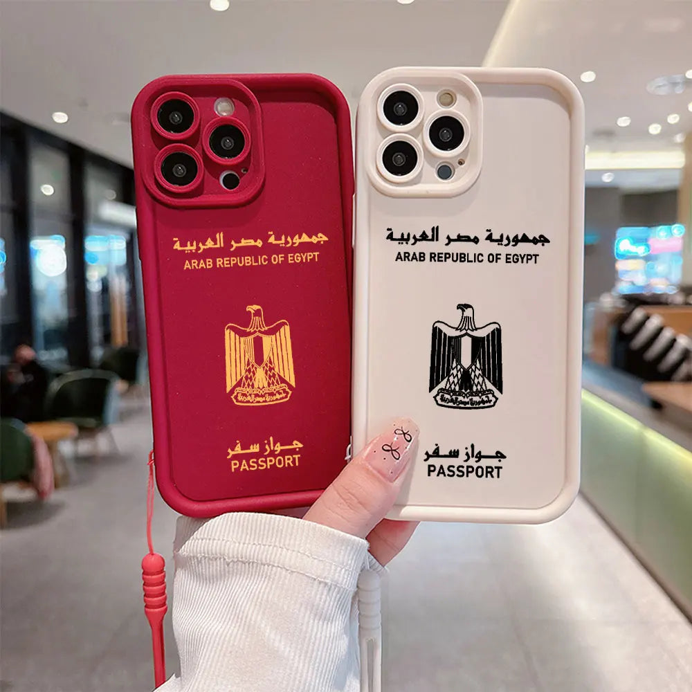 Egypt Passport iPhone Case