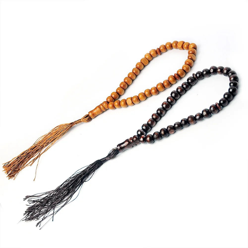 Wood Tasbih Prayer Beads