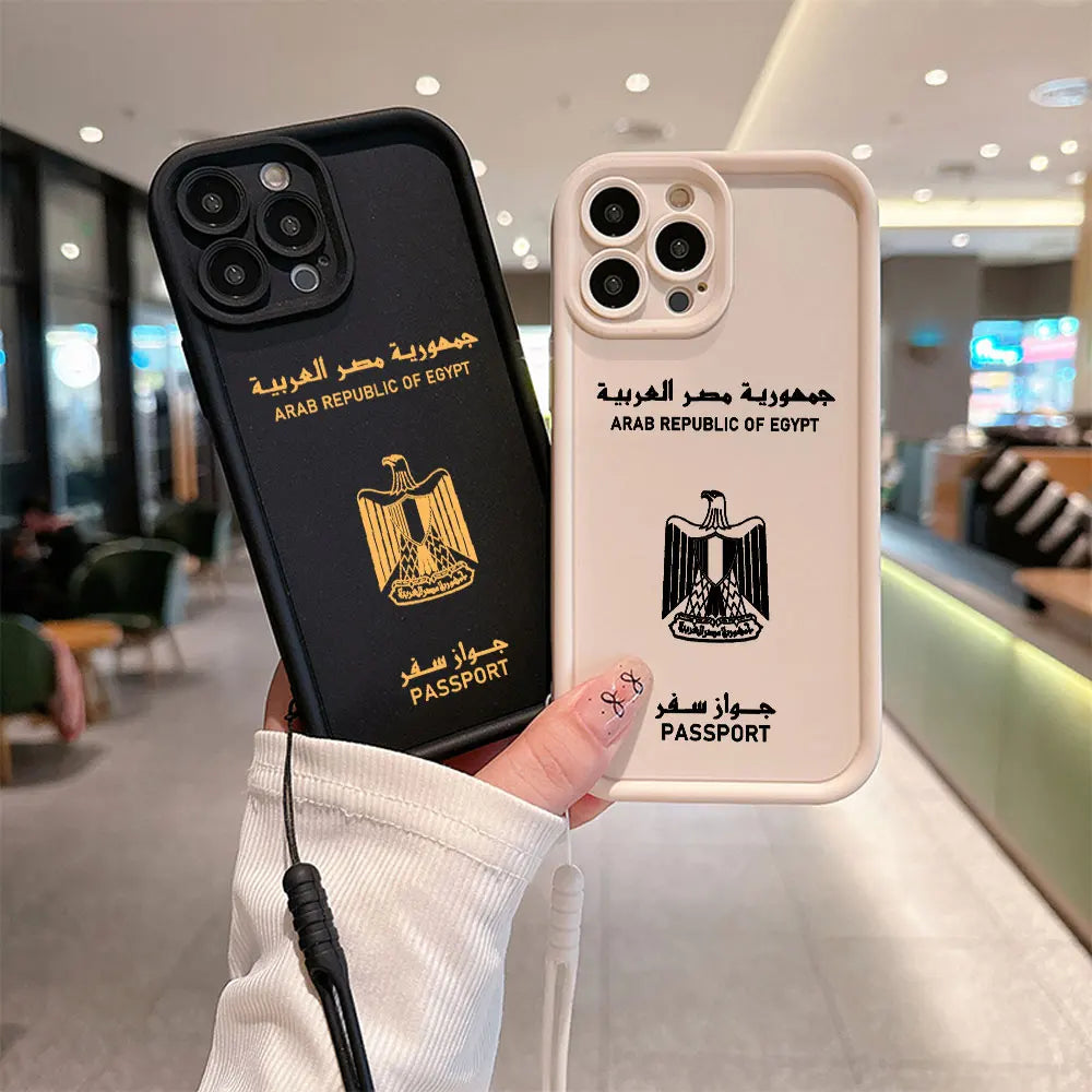 Egypt Passport iPhone Case