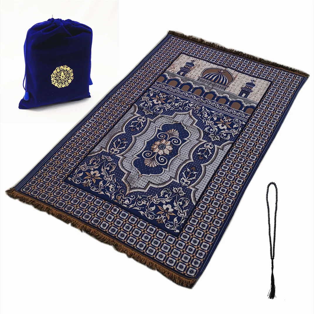 Portable Prayer Mat + Prayer Beads