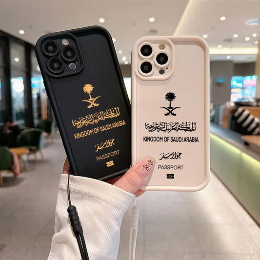 Saudi Arabia Passport iPhone Case